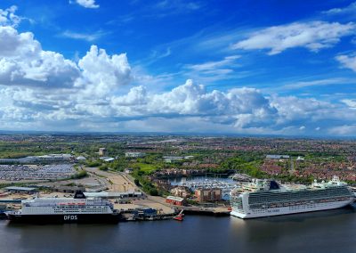 Port of Tyne: DFDS and P&O